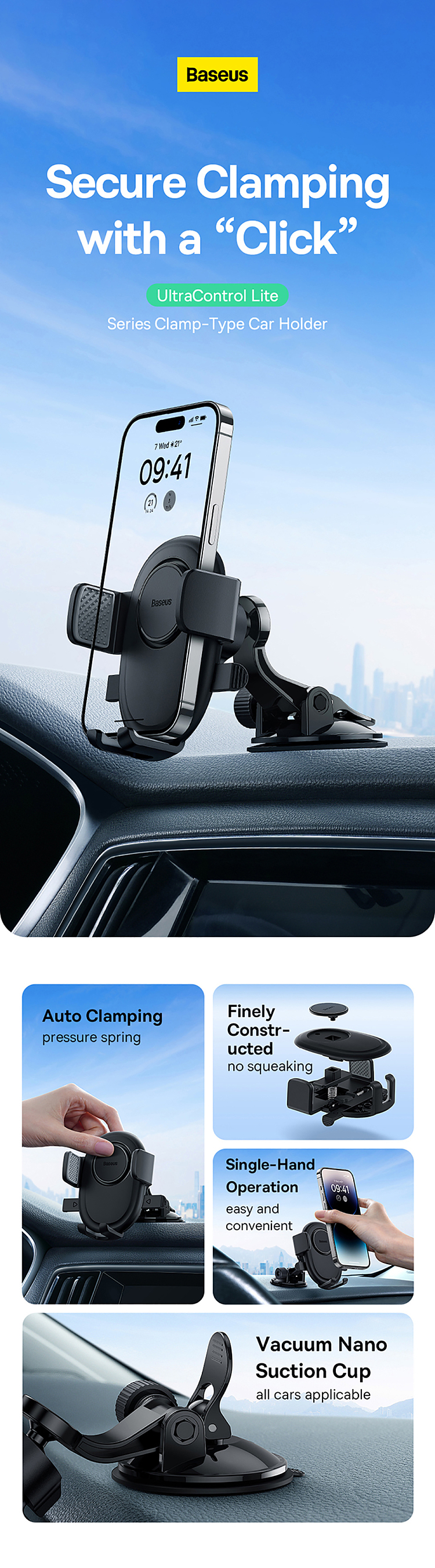 best-extreme-controls-lite-clamping-car-mount-suction-cup-version-obsidian-black-1