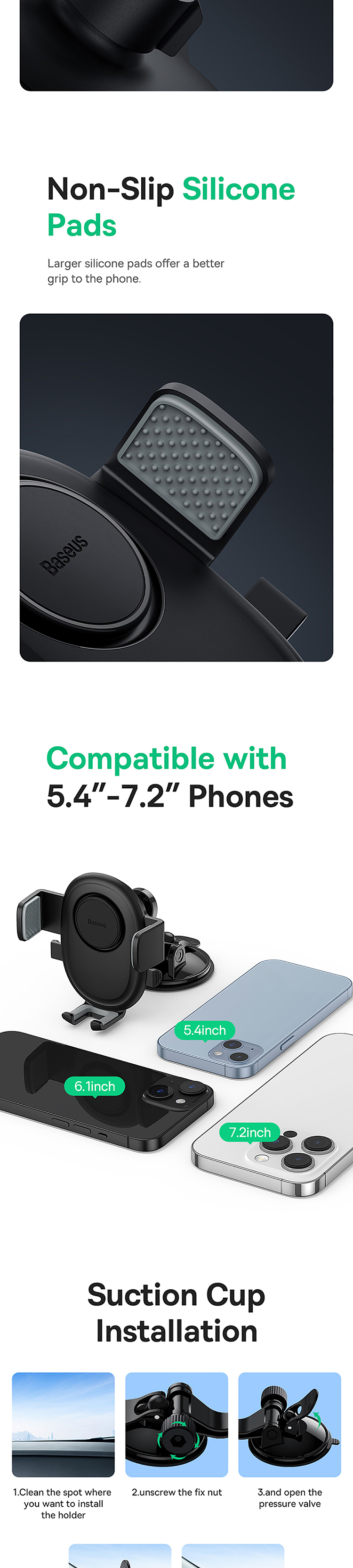 best-extreme-controls-lite-clamping-car-mount-suction-cup-version-obsidian-black-6