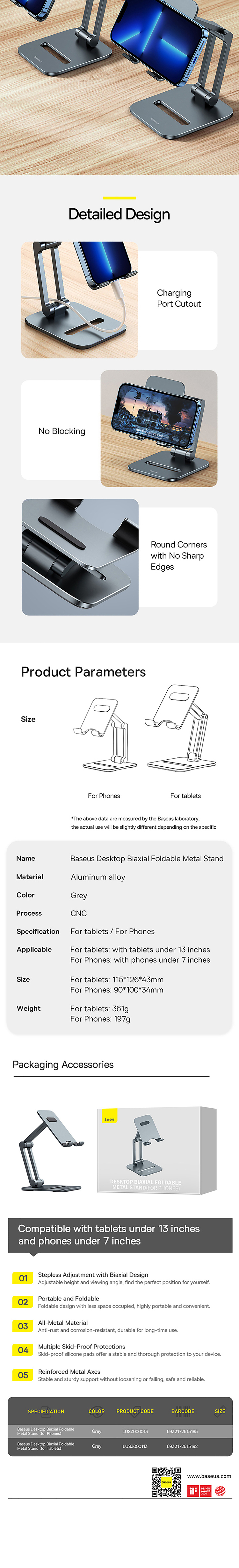 best-metal-desktop-dual-axis-folding-stand-cell-phone-model-deep-sky-gray-7