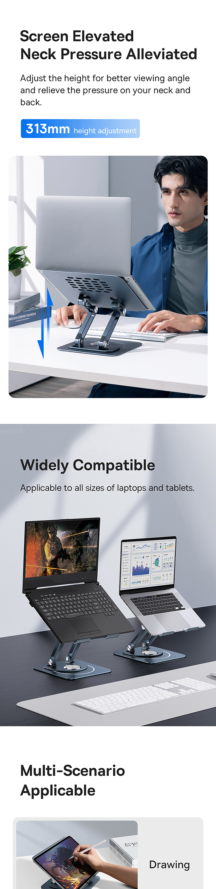 best-best-pro-swivel-lift-laptop-stand-dark-sky-gray-6