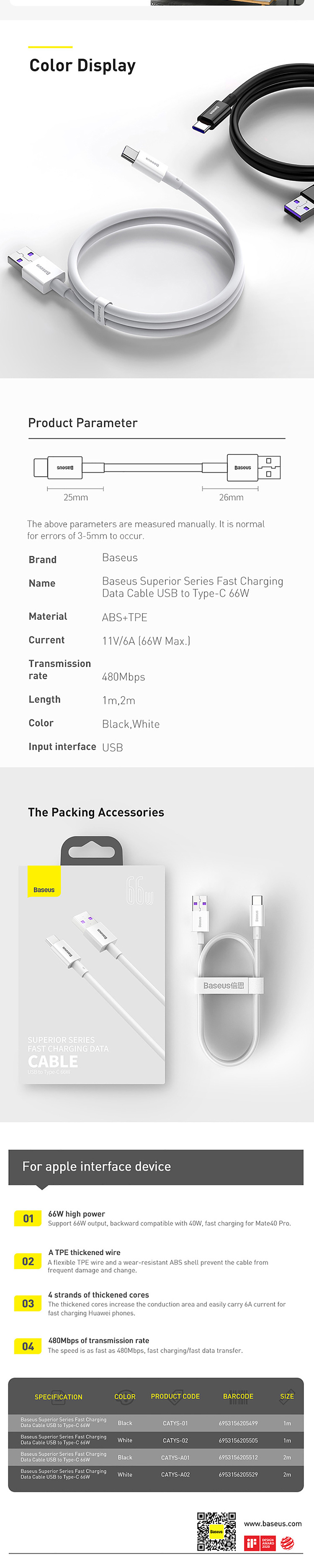 best-upscale-series-fast-charging-data-cable-usbtotype-c66w2m-white-6