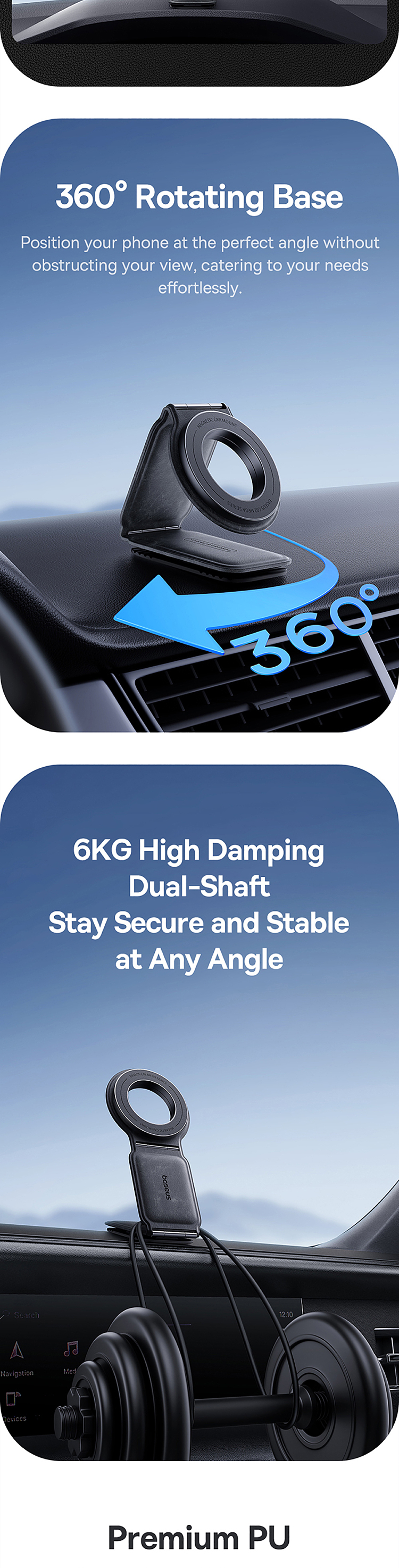 best-magnetic-car-mount-sticky-plate-cloudy-gray-overseas-edition-3