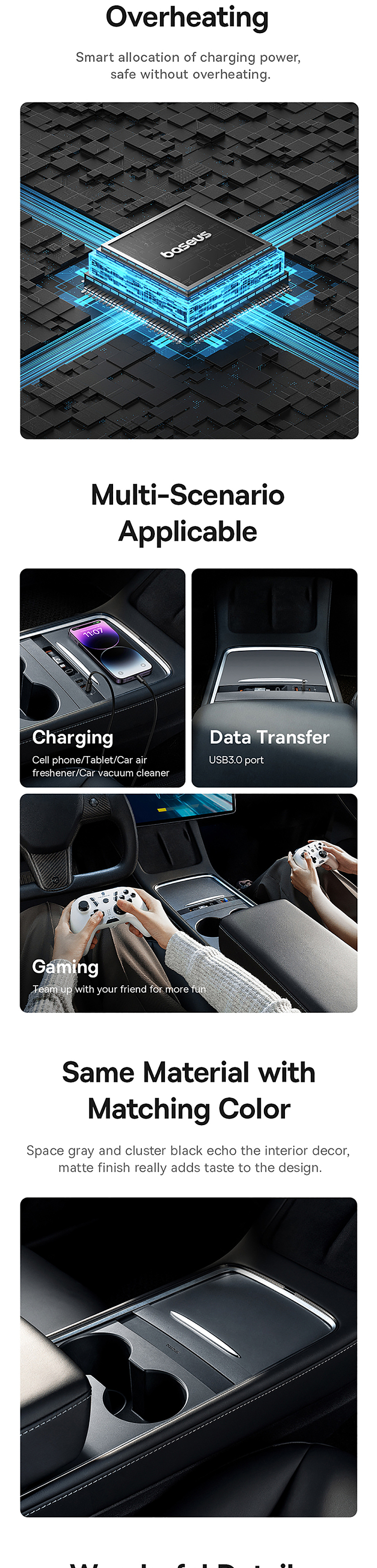 besi-t-space-docking-station-for-tesla-2a1cretractable-cable-45w-obsidian-black-4