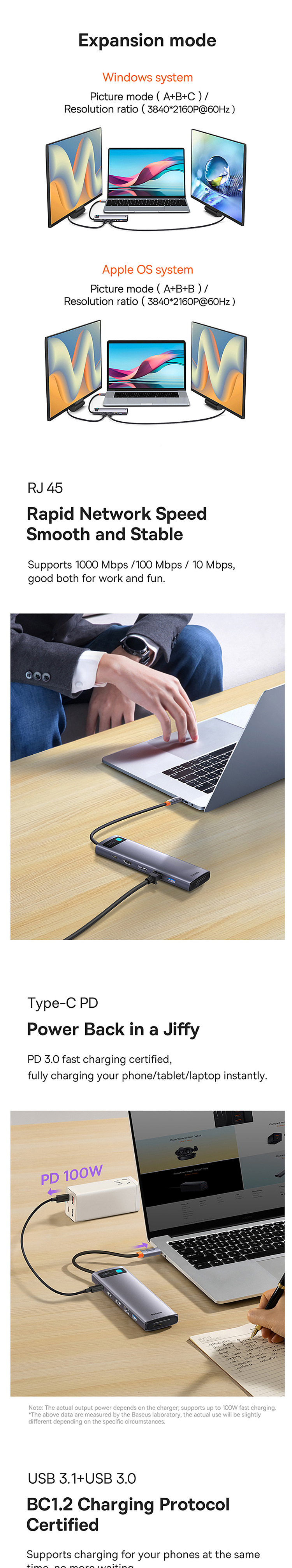 best-metal-shimmer-series-12-in-1-multifunction-type-chub-docking-station-dark-sky-gray-3