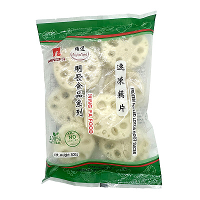 【冻】明发 冷冻藕片 400g