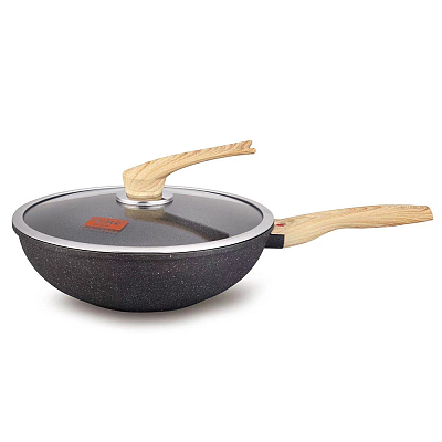 菲斯勒 麦饭石不粘炒锅 红点显示款 32cm 含盖