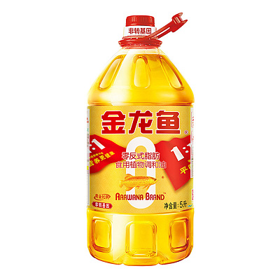 金龙鱼 黄金比例 食用植物调和油 5L