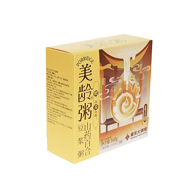 南京大排档 门店同款 美龄粥 0糖 山药百合豆浆粥 160g