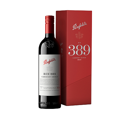 Penfolds奔富 Bin 389 Cabernet Shiraz 2019 礼盒装 750mL