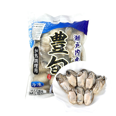 【冻】IQF 生蚝肉 Oyster Meat size 2L 约850g