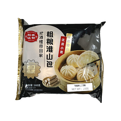 【冻】稻香诚制 粗粮淮山包160g