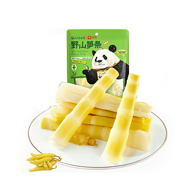良品铺子 野山笋条 泡椒味 90g