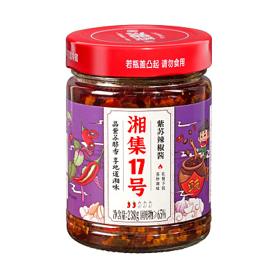 湘集 17号 紫苏辣椒酱 238g
