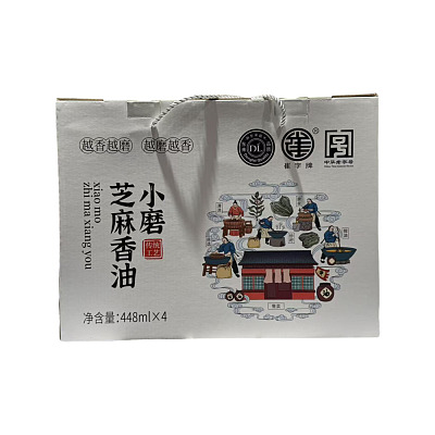 【全澳独家】胖东来自营品牌 DL 石磨芝麻香油 礼盒装 1.792kg
