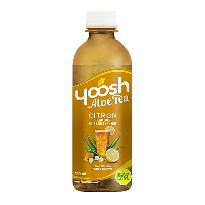 Yoosh 芦荟茶 柠檬蜂蜜味 500ml *2 （新老包装随机发货）