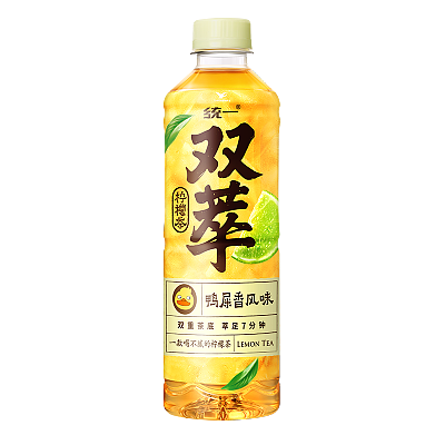 统一  双萃柠檬茶 鸭屎香风味 500ml