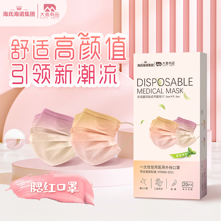 hais-hainault-adult-non-sterile-medical-surgical-mask-blush-mask-model-20pcs-box-1