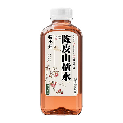 悦小开 陈皮山楂水 500ml