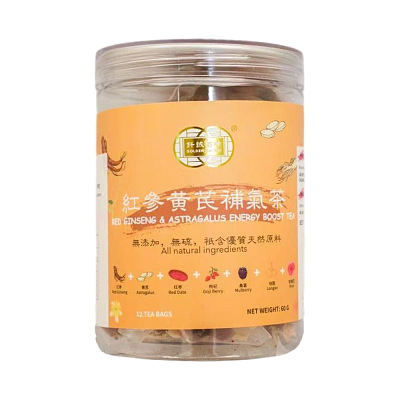 钎诚 红参黄芪补气茶 60g