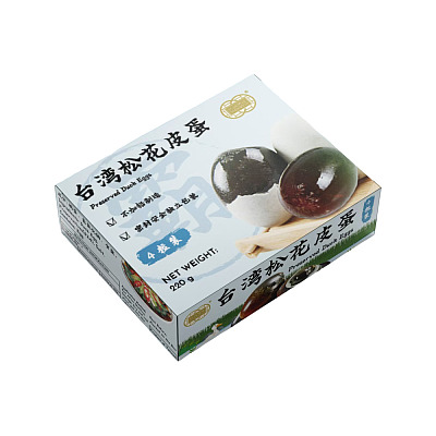 钎诚 台湾熟皮蛋 4pcs 220g
