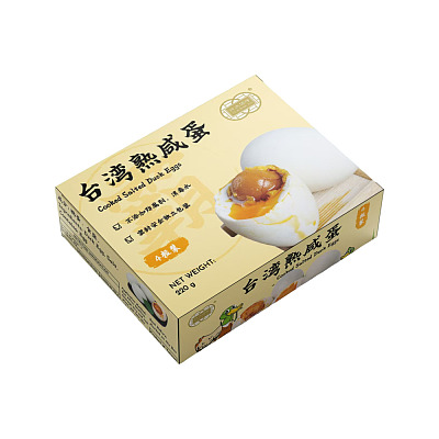 钎诚 台湾熟咸蛋 4pcs 220g