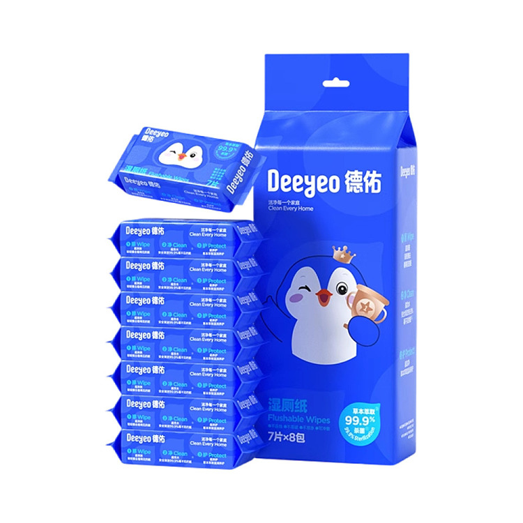 dewoo-penguin-portable-wet-toilet-paper-7pcs8pcs-1