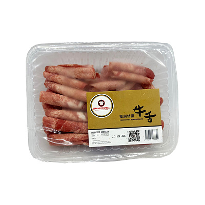 【冻】Osawa 澳洲特选牛舌 Ox Tongue Slice 约300g