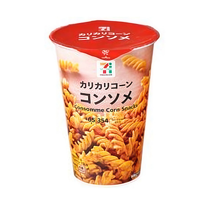 日本711自有品牌  玉米脆片 清汤风味 65g新老包装随机发货