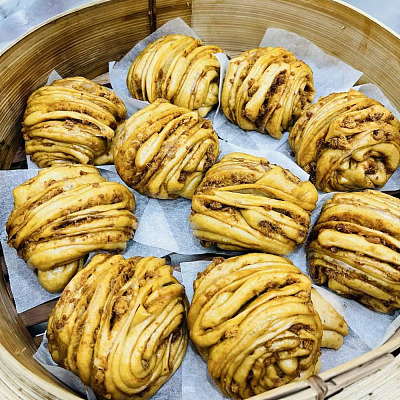 【冻】爱美康养生铺 红糖肉松卷 100g