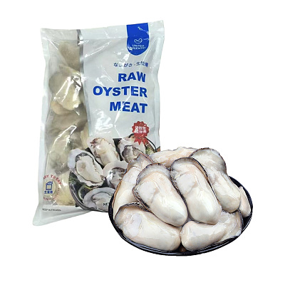 【冻】Giant Size 牡蛎肉生蚝肉 Premium Qulity Oyster Meat Size 30/40 净重1kg