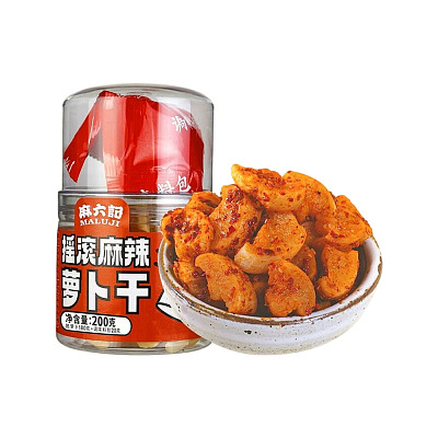 麻六记 摇滚萝卜干 瓶装 200g