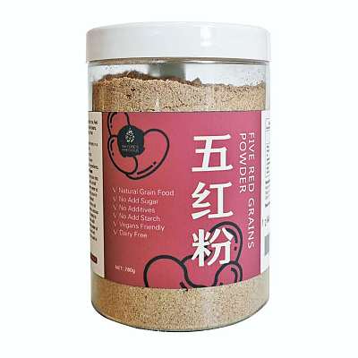 珍食食养 五谷代餐粉 五红粉 即冲即食无糖型 约280g
