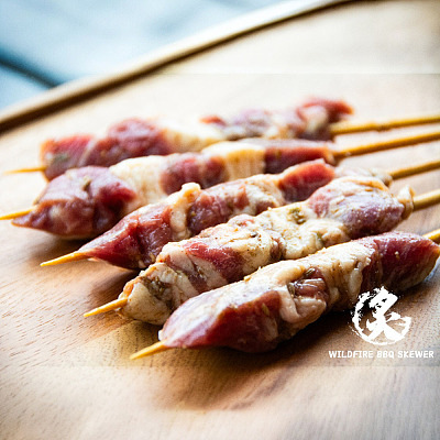 【冻】炙 烧烤孜然羊肉串 5pcs 170g