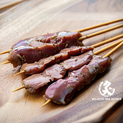 【冻】炙 烧烤秘制鸡胗串 5pcs 150g