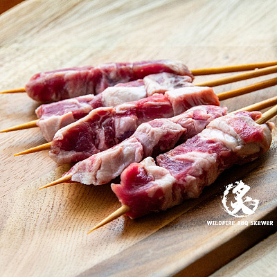 【冻】炙 烧烤鲜牛肋条串 5pcs 160g