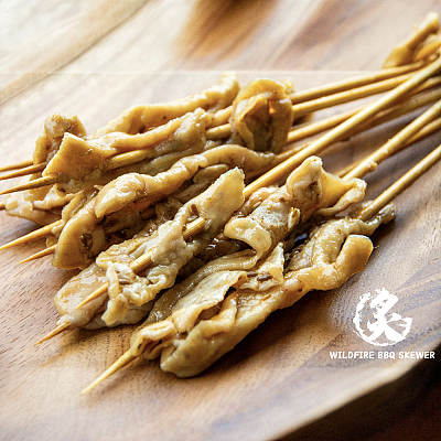 【冻】炙 烧烤秘制鸡皮小串 10pcs 130g