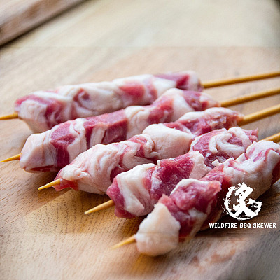 【冻】炙 烧烤鲜羊肉筋串 5pcs 170g