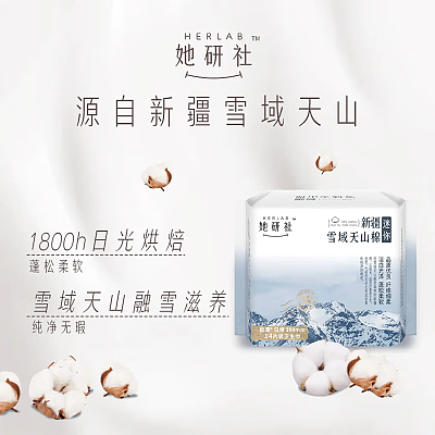 她研社 雪域天山棉系列 迷你卫生巾 190mm 14片