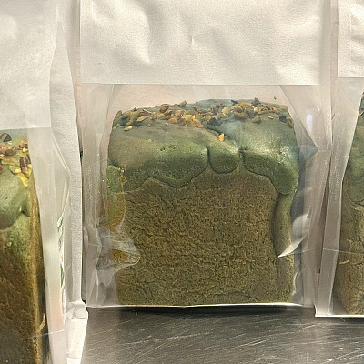 【鲜】G-LAB 双重抹茶开心果米吐司 约250g