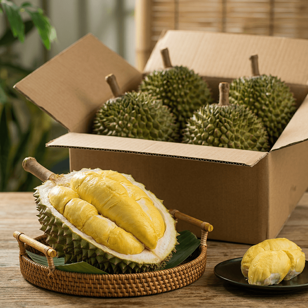 タイ直輸入ドリアン 約10kg 送料無料３玉から４玉 新鲜タイ産榴蓮ドリアン 10kg 新鲜タイ産榴蓮ドリアン 10kg 激安+送料