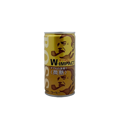 日本三得利 Boss 双倍焙煎咖啡 微糖 185ml