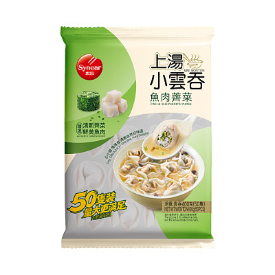 【冻】思念 鱼肉荠菜小云吞 400g