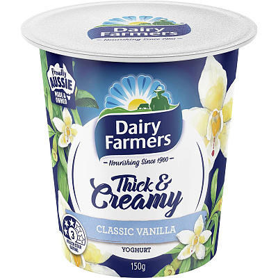 【鲜】Dairy Farm浓郁酸奶杯 经典香草味 150g