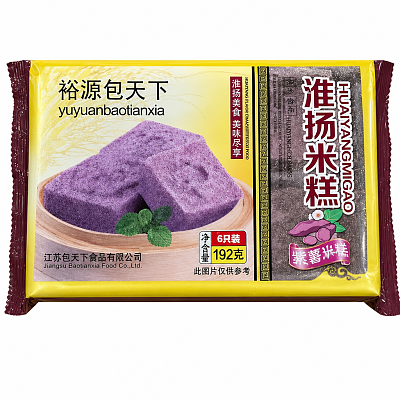 【冻】裕源 淮扬紫薯米糕  192g