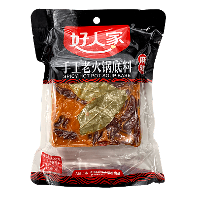 好人家 手工老火锅 底料 500g