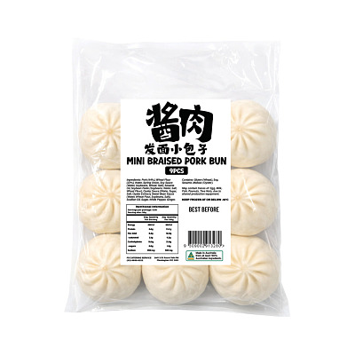 【冻】山东品质王 酱肉发面小包子 9pcs 450g