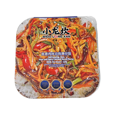 小龙坎 自热煲仔饭 鱼香肉丝 320g