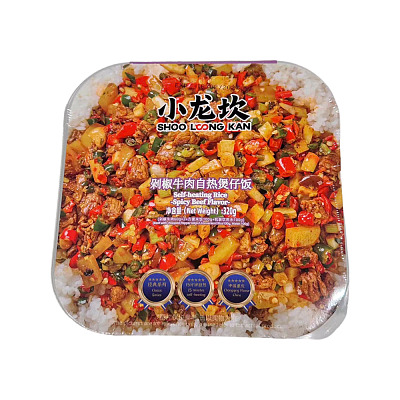 小龙坎 自热煲仔饭 剁椒牛肉 320g