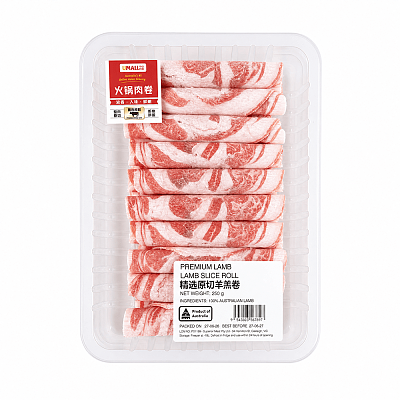 【冻】Umall火锅 精选原切羊羔卷 250g