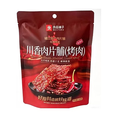 良品铺子 川香肉片脯 烤肉味 100g